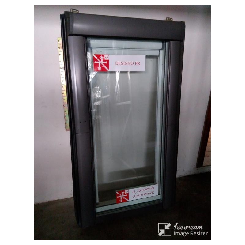 2 finestre da tetto 140x74cm nuove in PVC