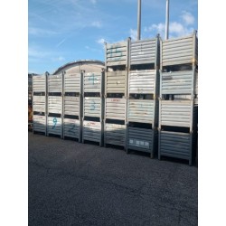 CASSA / CESTA IN FERRO LAMIERATO